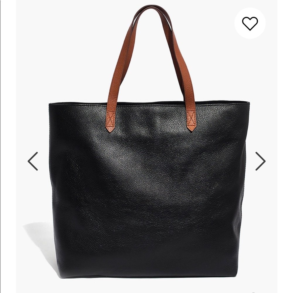 Madewell Transport Tote black/brown